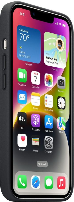 Купить  Apple iPhone 14 Leather Case with MagSafe, midnight (MPP43FE-A)-5.jpg
